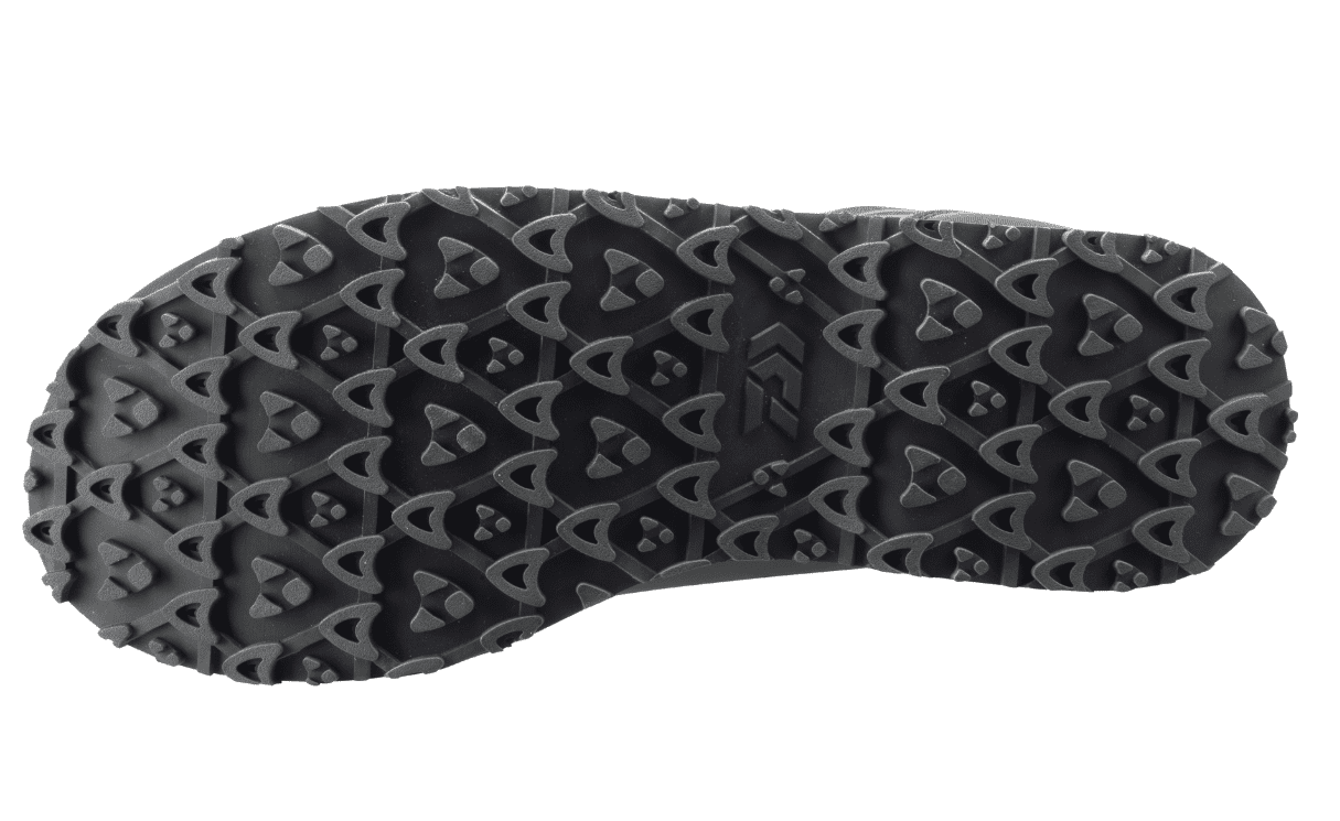 Gummisohle, Trail-Schuh, Stollenmuster, Gummi-Außensohle, Wandern