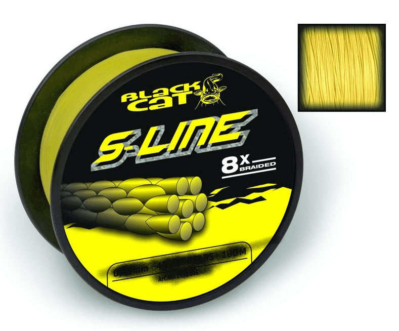 Black Cat S-Line 0,55 mm 300 m 70 kg gelb