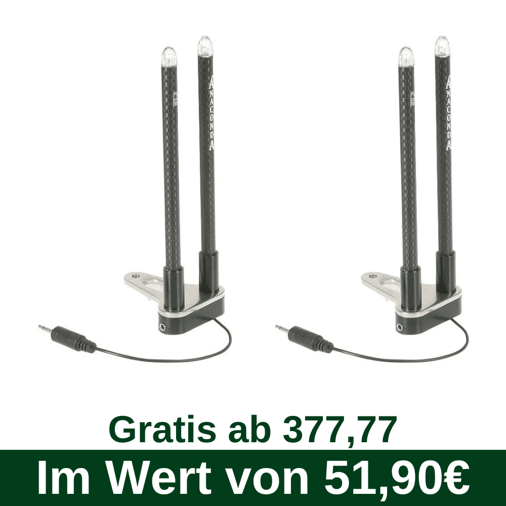 D64 Gratis vanaf 377,77 - 2x Anaconda Illuminated Carbon Snag Bar White (2048006) Rauchrohr
