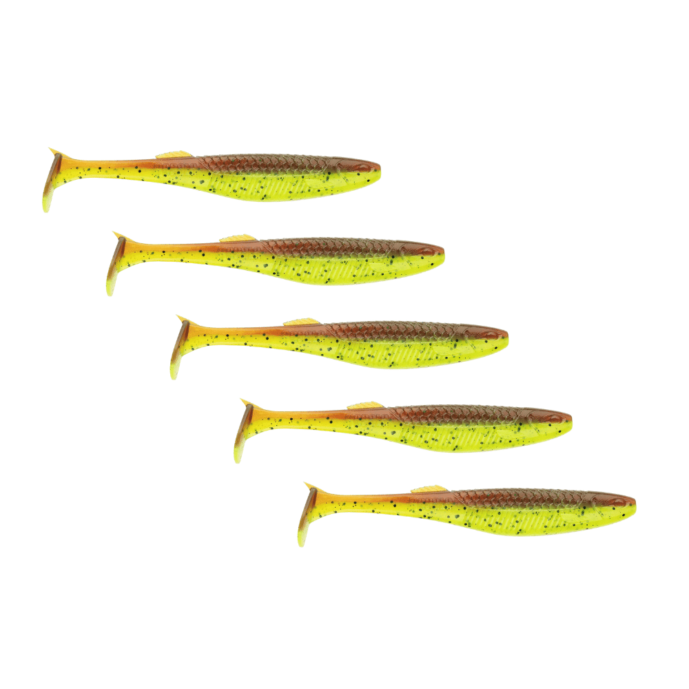 Rapala Crushcity The Kickman 11,5cm 9g Motor Oil Chartreuse 5 kusov Tier, Fische, Hering, Leben im Meer, Sardine