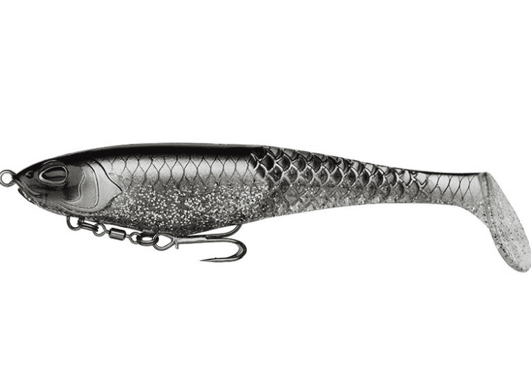 Köder, Gummifisch, Nachahmungshaut, Schuppig, Haken