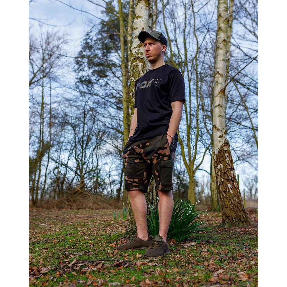 Fox Logo T-Shirt Black/Camo X-Large Fox Logo T-Shirt Black/Camo X-Large
