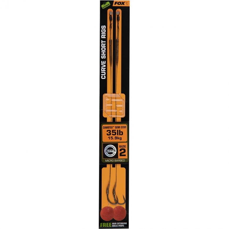 fox_ccr179 Amo corto Fox Edges Curve misura 2 35 lbs, confezione da 2