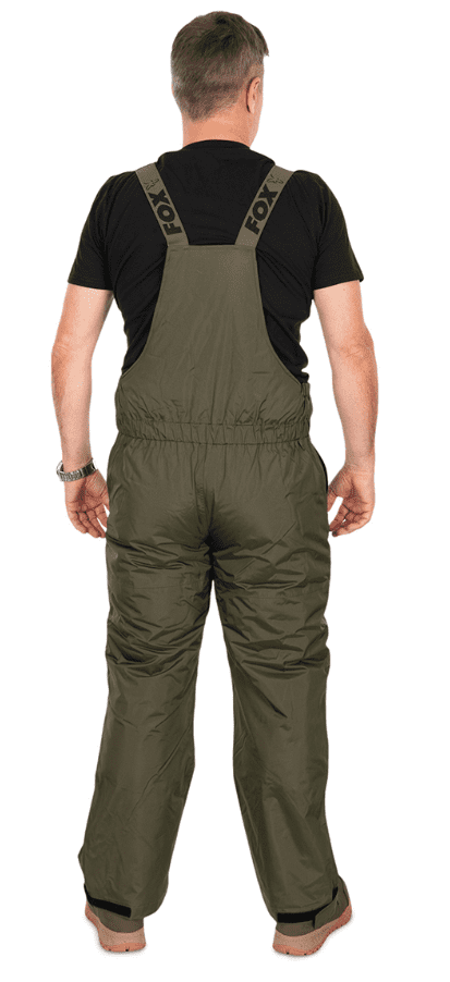 Fox Collection V2 Winter Suit XXL – Bild 3, Latzhose, Angeloverall, Olivgrün, Trägerhose, Wasserabweisend