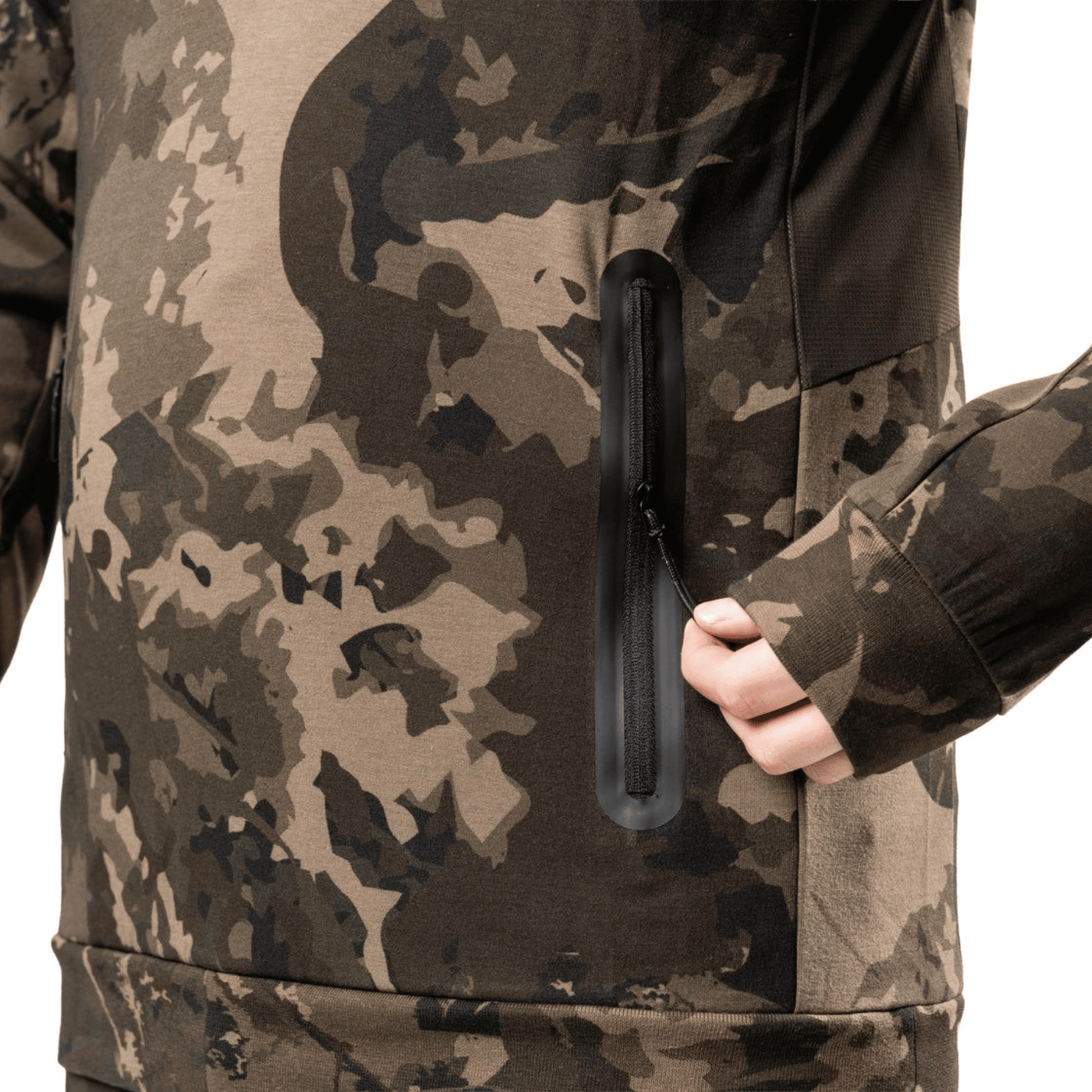 camouflage, jacke, Reißverschluss, militär, camouflage-Muster