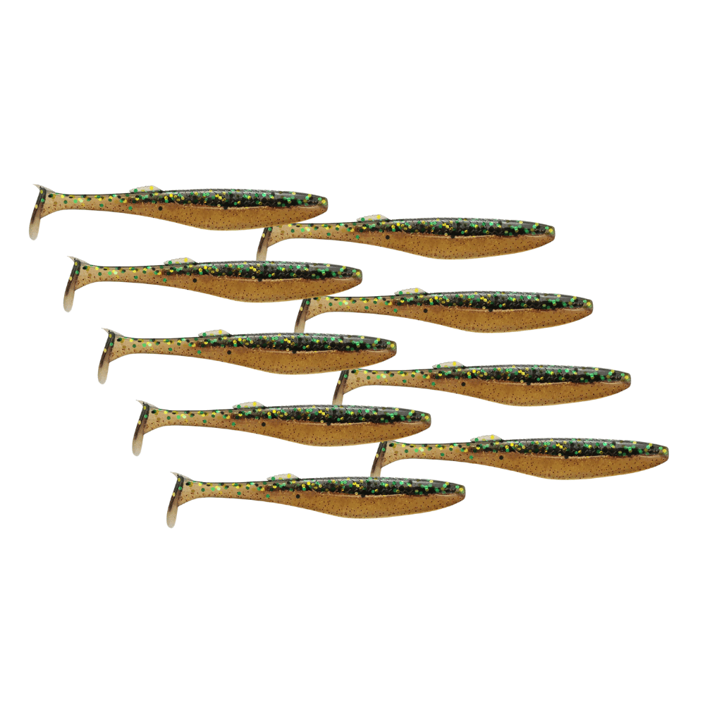 Rapala Crushcity The Kickman 6,3cm 2g Perch 9 Stück Barsch Tier, Fische, Hering, Leben im Meer, Sardine