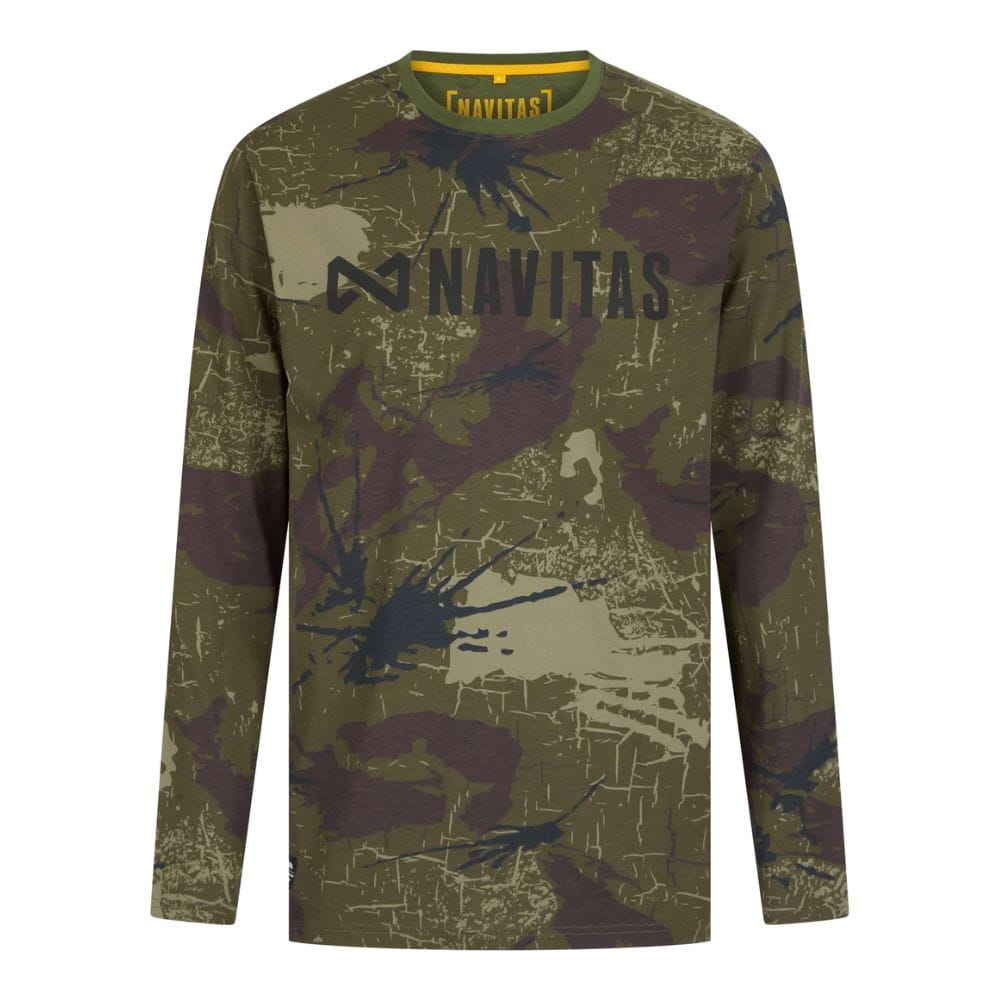 Navitas Identity Camo Langarm Shirt M Langarm, Ärmellos, Militärisch, Militärische Uniform, Hemd