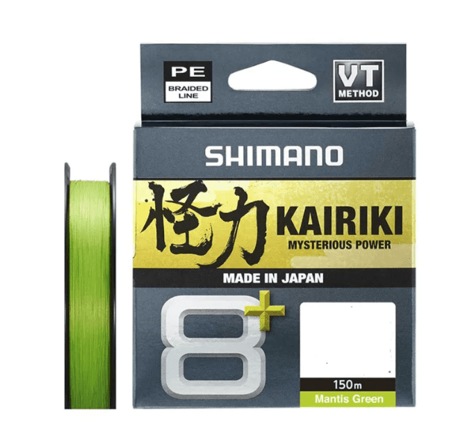 Shimano Kairiki 8+ 0,20mm 16kg 150m Mantis Verde