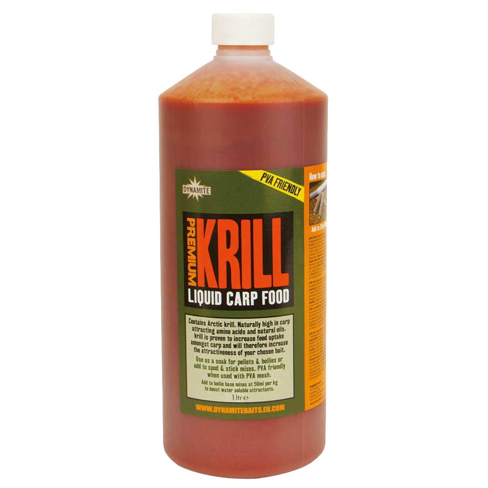 Dynamite Baits Premium Krill Liquid Carp Food 1000ml