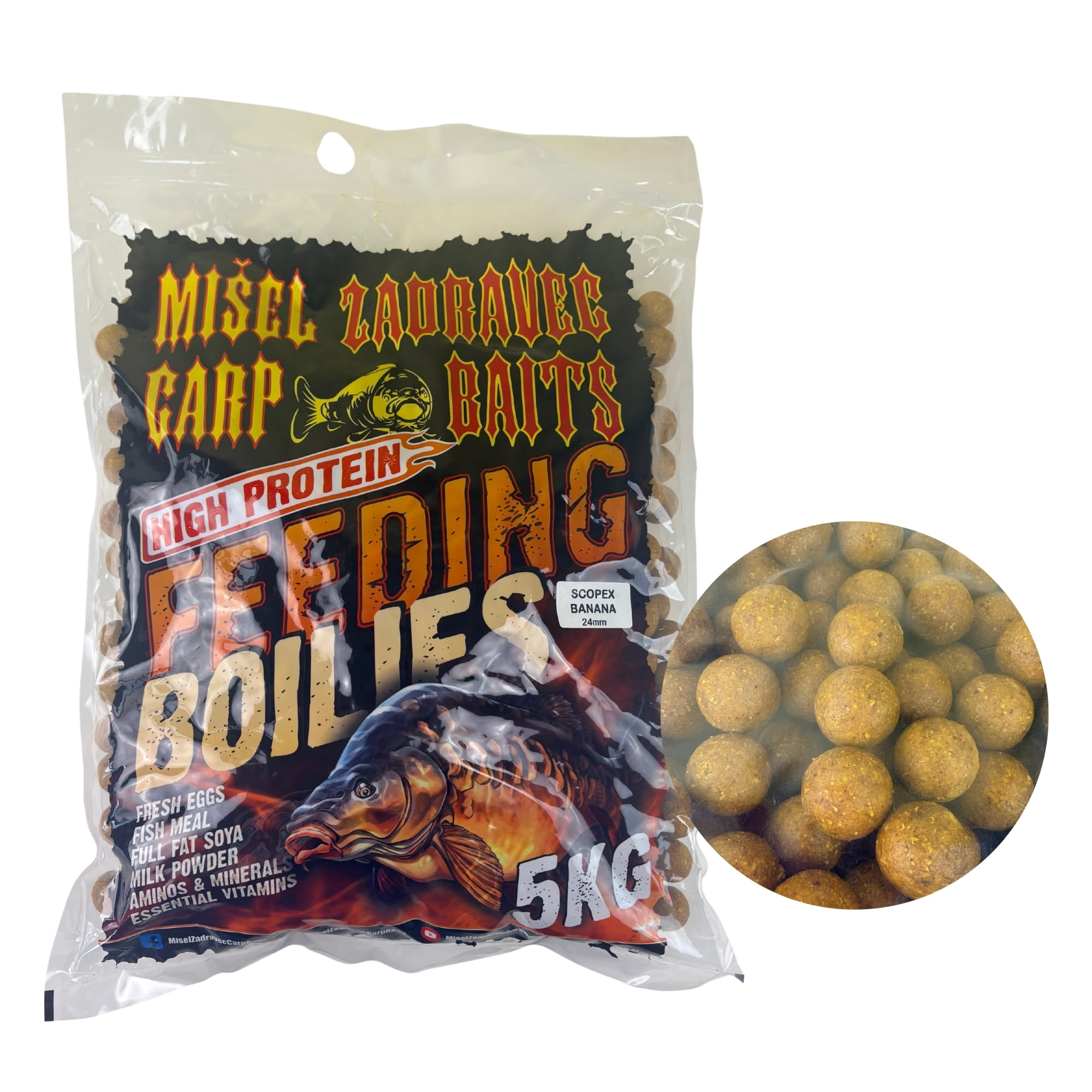Angeln Futter, Boilies, Mischlabel, High Protein, 5kg