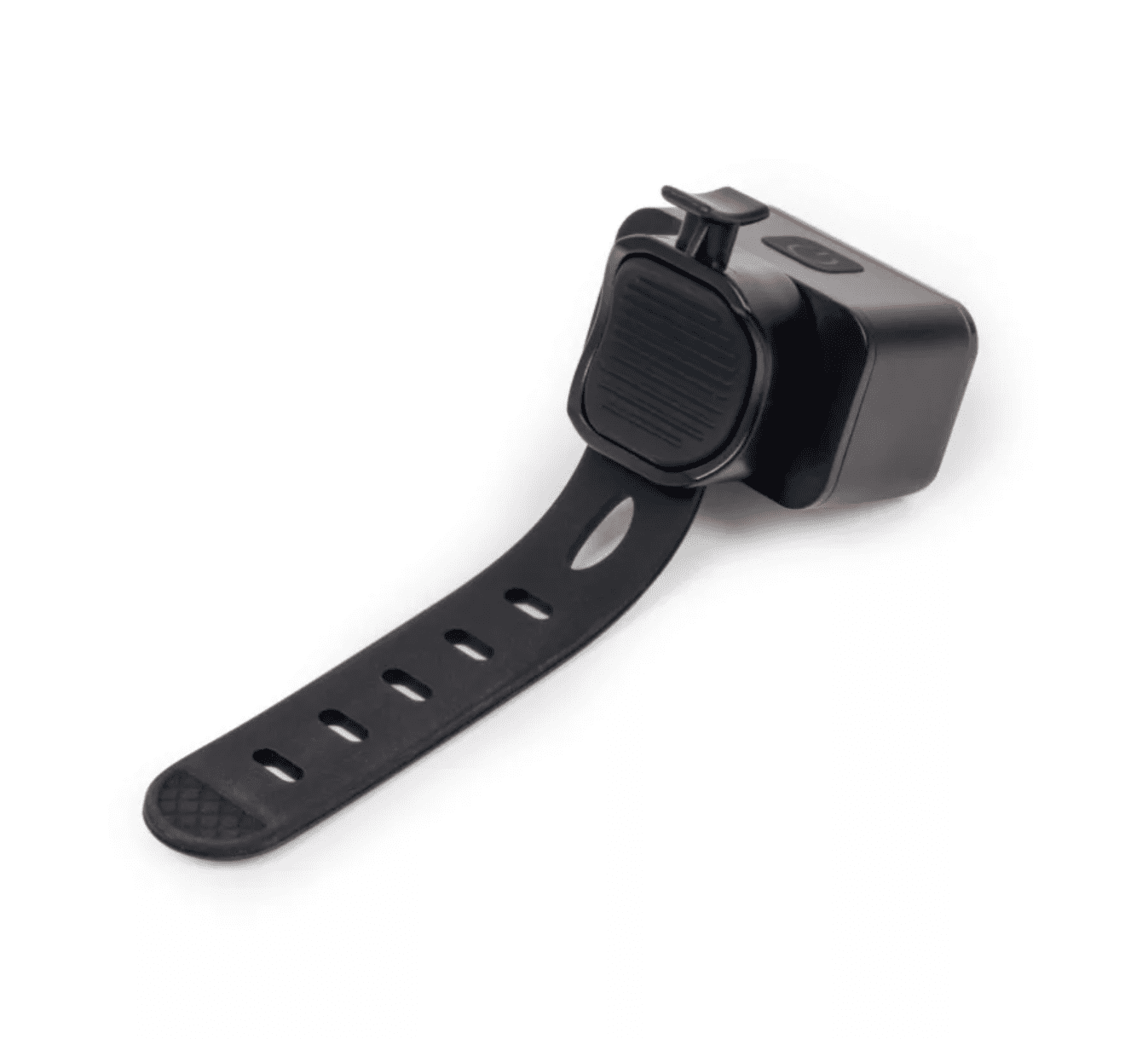 Smartwatch, Schwarz, Silikonarmband, Rechteckiges Display, Verstellbares Armband