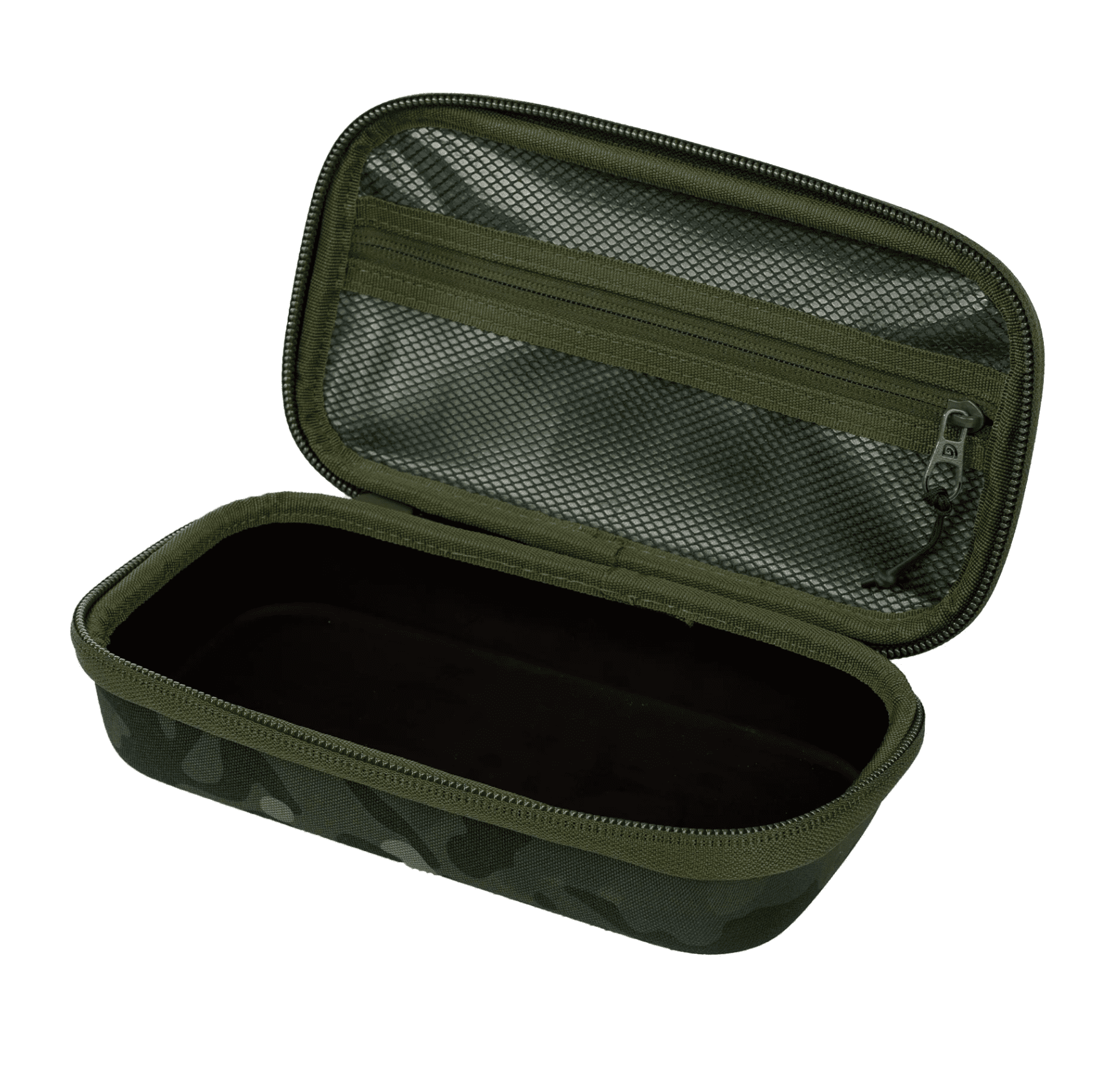 Zubehörtasche, Militärgrüner Camouflage, Kleine Aufbewahrung, Reißverschluss, Netzfutter