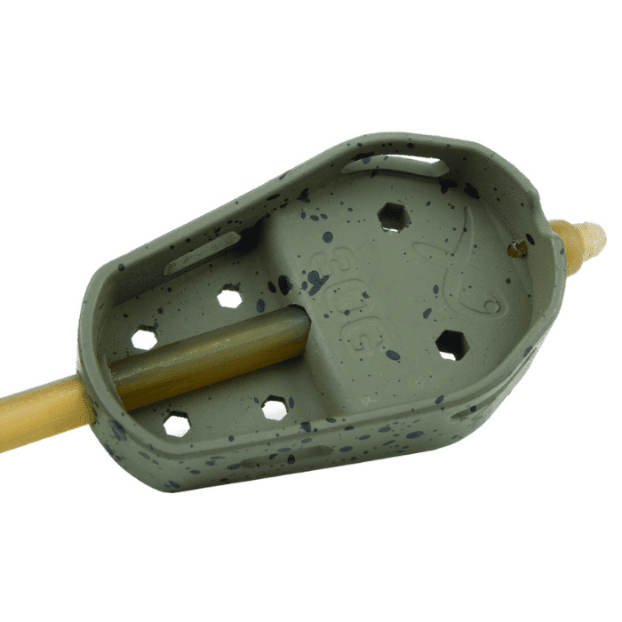 GFR185_alloy_open_feeder_l_30g-2 Fox Matrix Alloy Open Method Feeder L 30 g