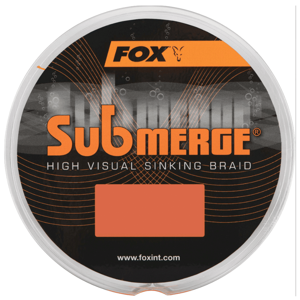 Fox Submerge High Visual Sinking Braid 0.16mm 300m 11.3kg Bright Orange