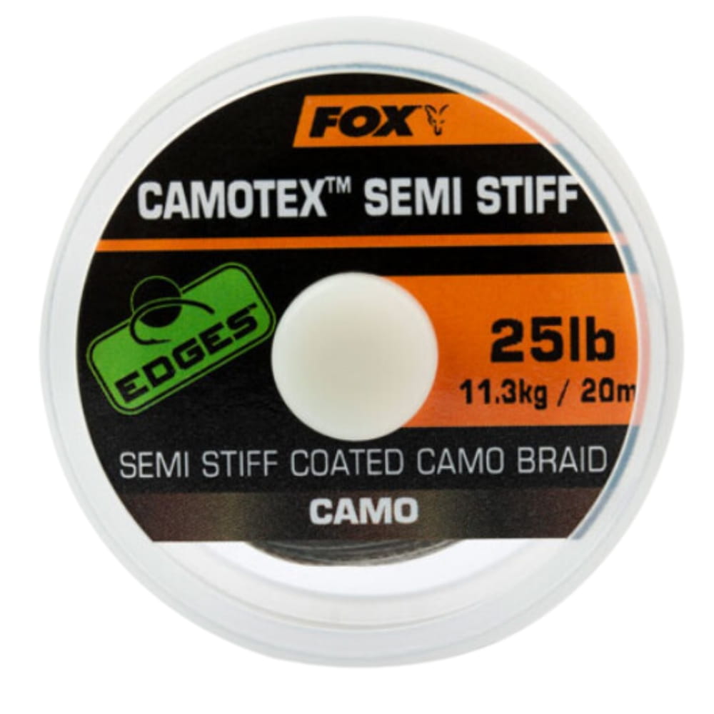 Fox Edges Camotex Semi Coated Camo Braid 25lb-20m Ei, Essen