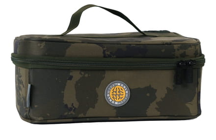 Solar Worldwide Tackle Station, Kompakt-Tasche, Camouflage, Aufbewahrungstasche, Reißverschlussgehäuse, Kunststoff/Canvas-Mischung