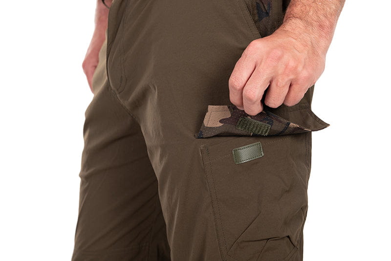 Fox Khaki LW Cargo Trousers S – Bild 3, Cargohosen, Taschenauflage, Kampagpatch, Khaki Braun, Knopfklappe