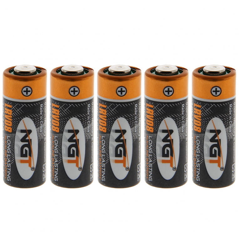 NGT LRV08 Batterien für NGT Bissanzeiger 12 V 5 Stück