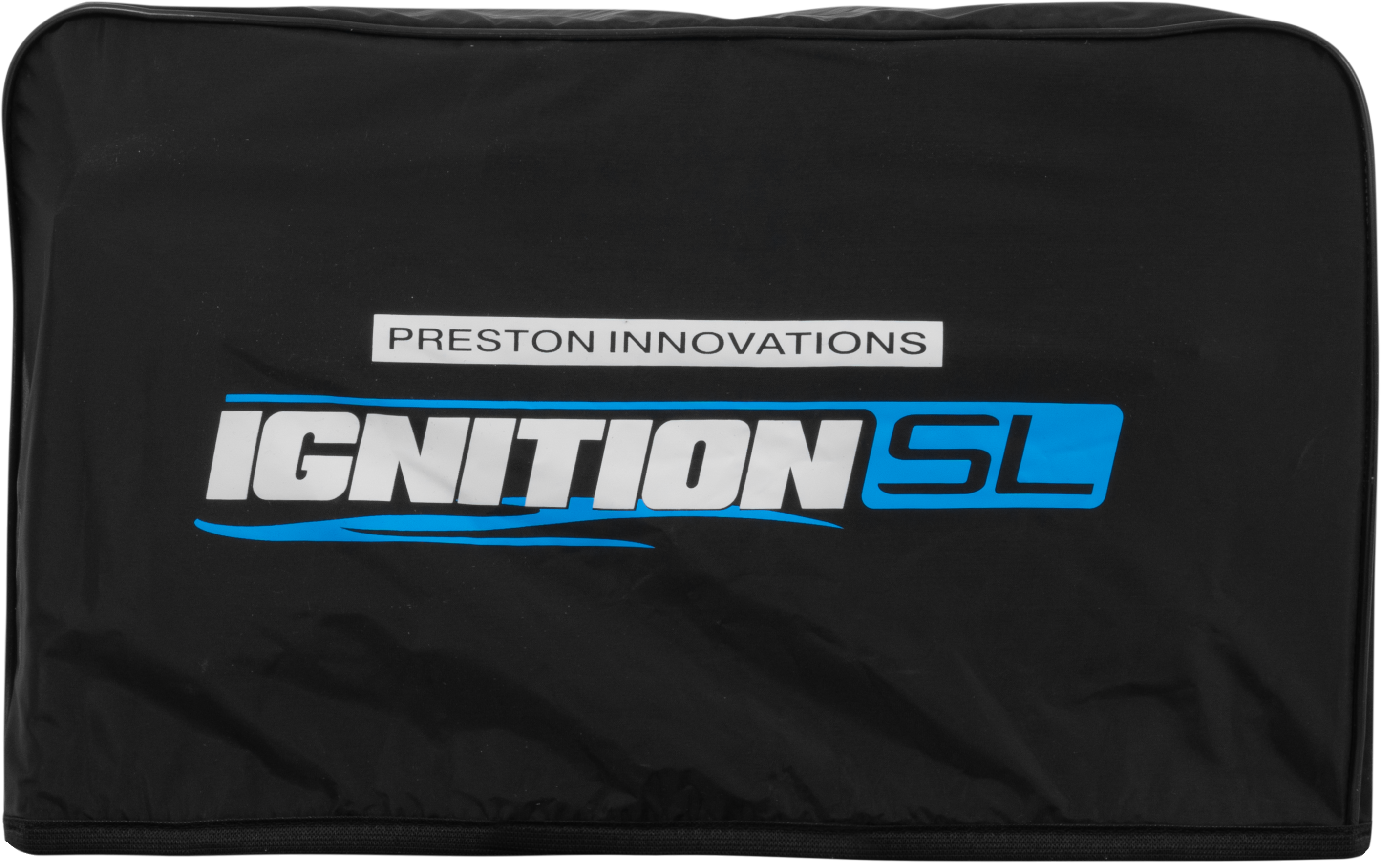 Preston Ignition SL Seatbox Cover, Tragetasche, Ignition SL, Preston Innovations, schwarze Tragetasche, Logo