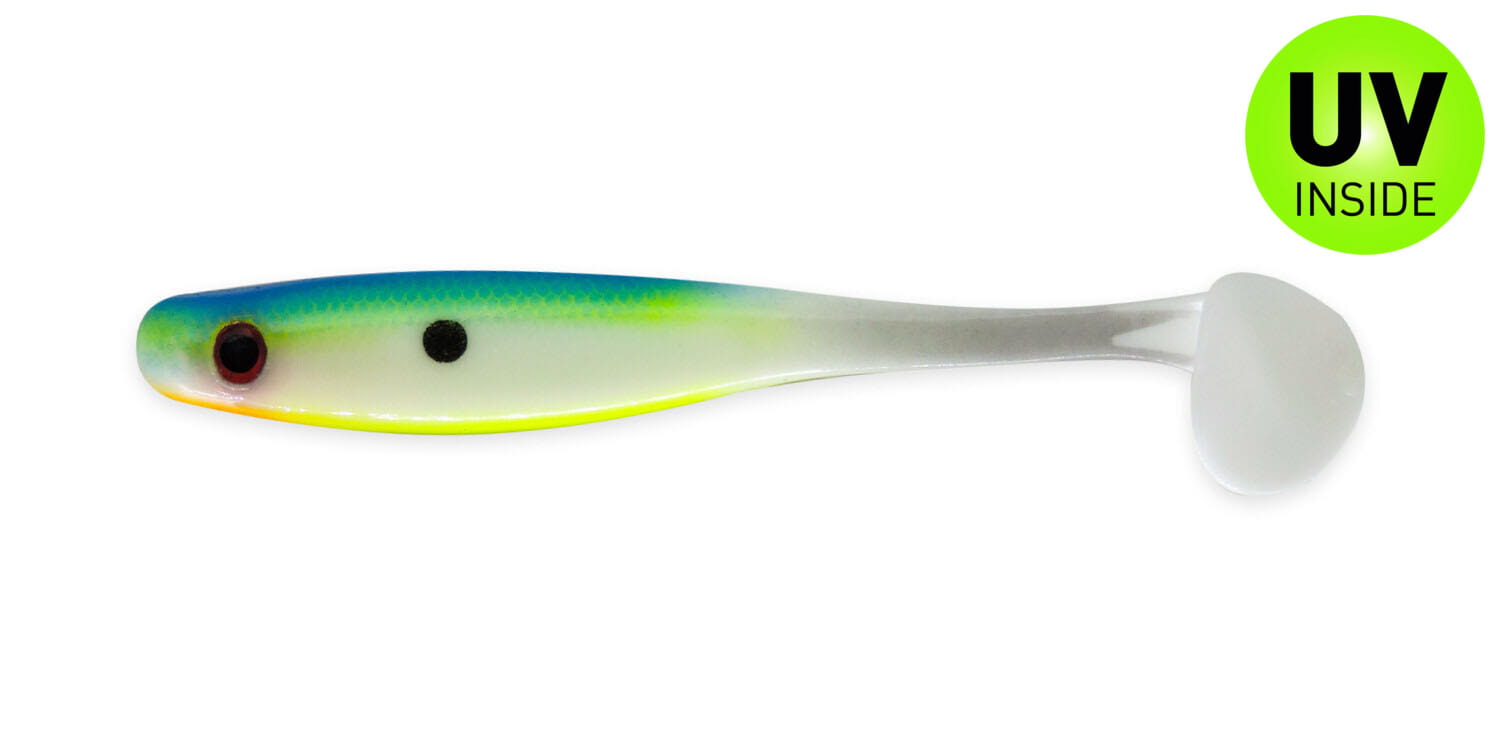 SX Suicide Shad 17 cm (7") Citrus Shad 2 buc Besteck, Löffel
