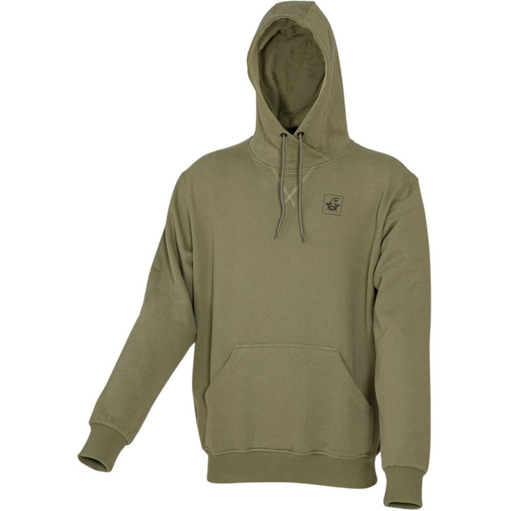 Black Cat Felpa con Cappuccio da Pesca Khaki M Strickwaren, Pullover, Sweatshirt, Kapuzenpulli, Kapuze