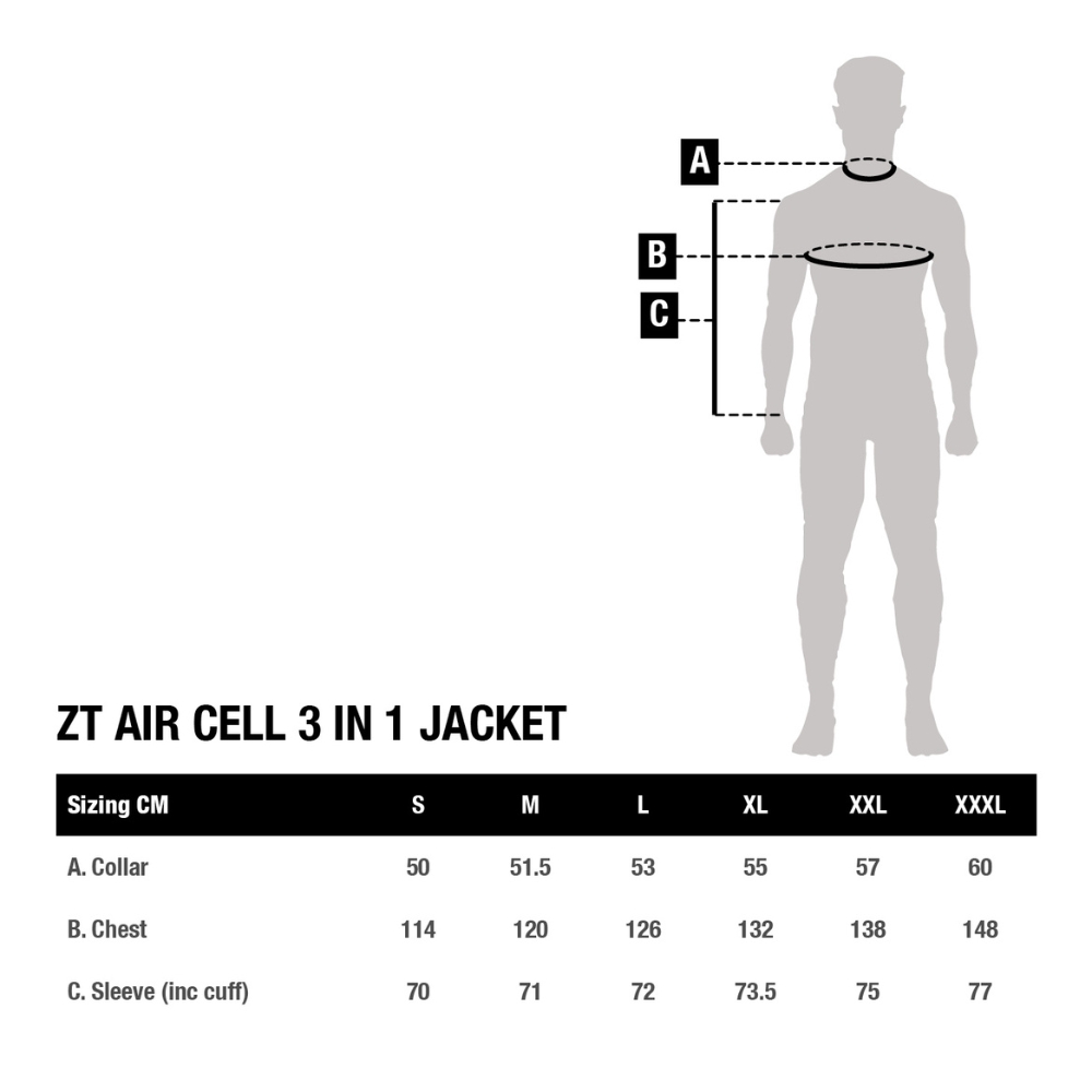 Nash Zero Tolerance Air Cell 3 in 1 Giacca X-Large Nash Zero Tolerance Air Cell 3 in 1 Giacca X-Large
