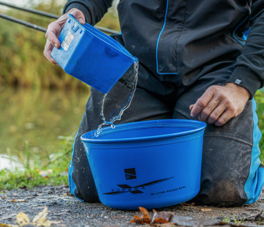 Eimer, blaue Farbe, Gartenbehälter, Wasserbehälter, 60 Liter