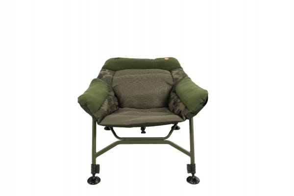 Solar Worldwide Couch Chair – Bild 2, Kampfkissenstuhl, Outdoor-Stuhl, Drehstuhl, Stahlgestell, Grün camo