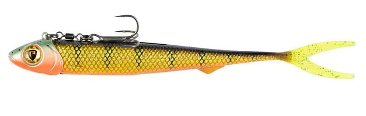 Fox Rage Pelagic Ready Rig Slick Finesse 16cm 40g Natürlicher Barsch Tier, Fische, Leben im Meer