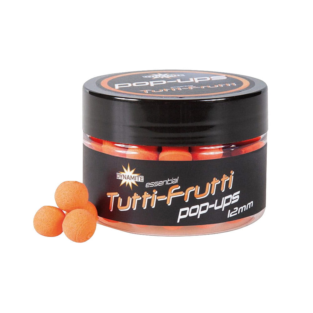 Dynamite Baits Fluro Pop-Ups Tutti-Frutti Orange 12mm 48g