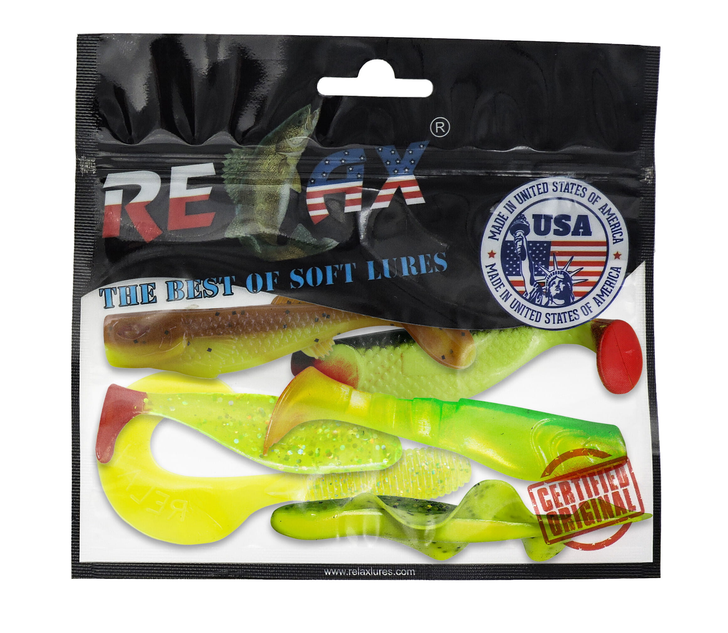Relax Modell-Farbmix 7,5 cm (3") fluo 7 Stück Relax Modell-Farbmix 7,5 cm (3") fluo 7 Stück