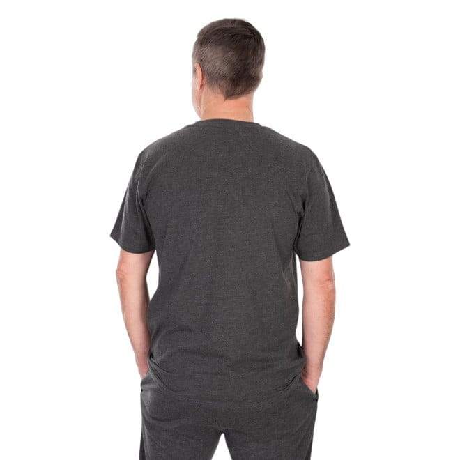 T-Shirt, Kurzarm, Grau, Kleidung, Rückenansicht