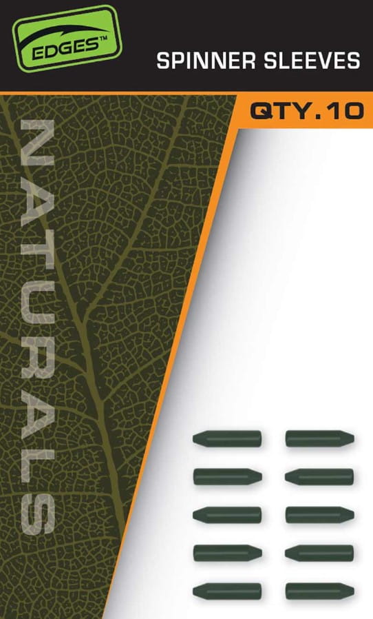 Fox Edges Naturals Spinner Sleeves 10 Stück Blatt, Pflanze