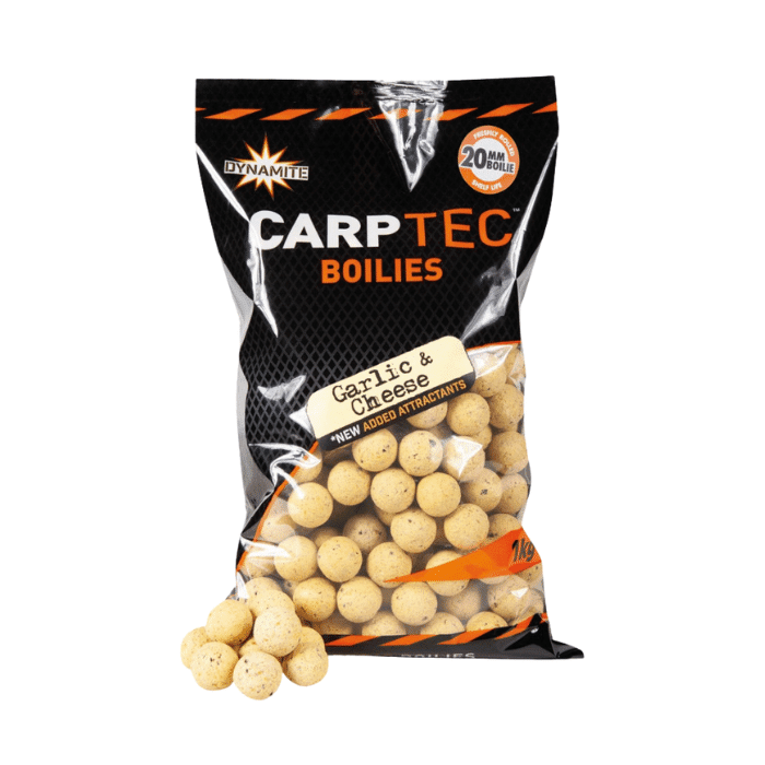 Dynamite Baits CarpTec Boilies Garlic & Cheese 15mm 1kg