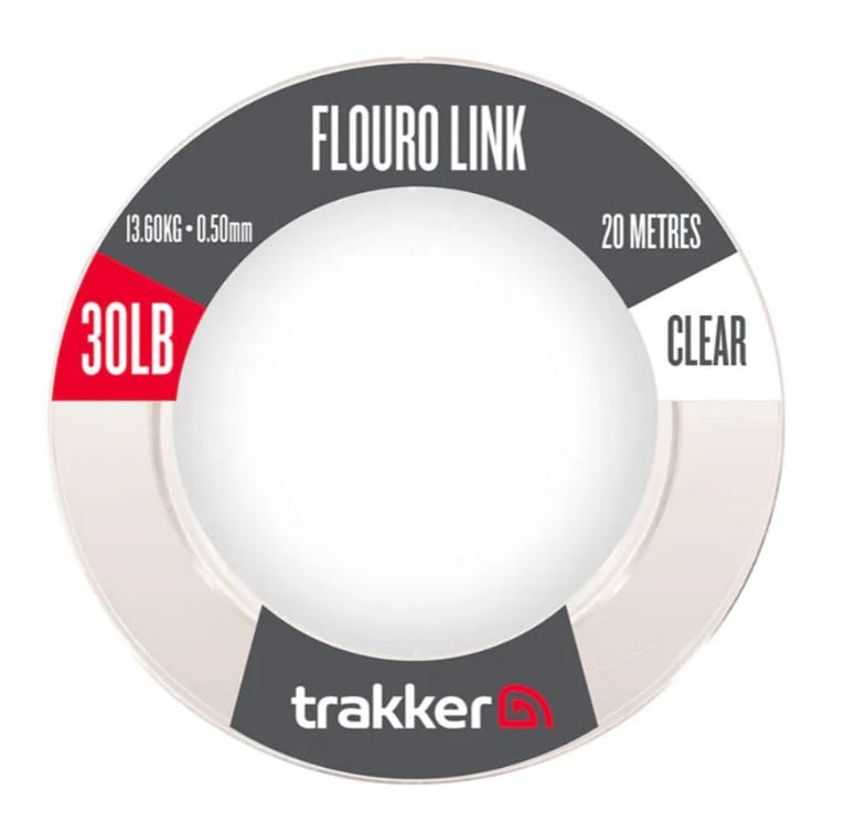Trakker Fluoro Link 0,50 mm 30 lbs 13,6 kg 20 mètres