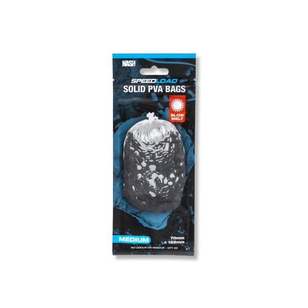 Nash-Speedload-PVA-Bags-Slow-Medium Borsa Nash Speedload in PVA solido a fusione lenta media