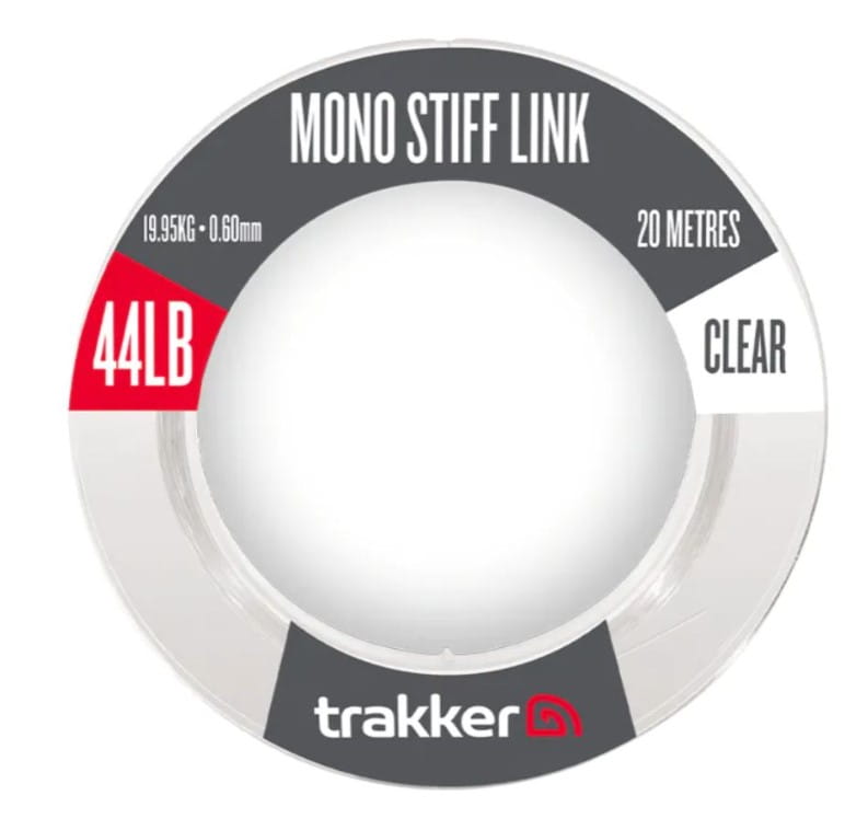Trakker Mono Enlace rígido 0,60 mm 44 lb 19,95 kg 20 metros Transparente