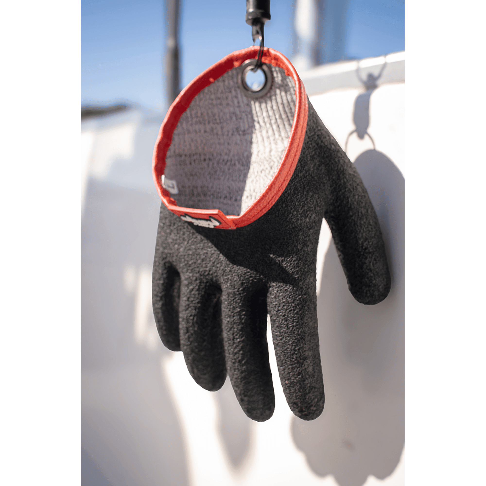 Handschoen, Gartenhandschuh, Schwarz, Textur, Klettverschluss