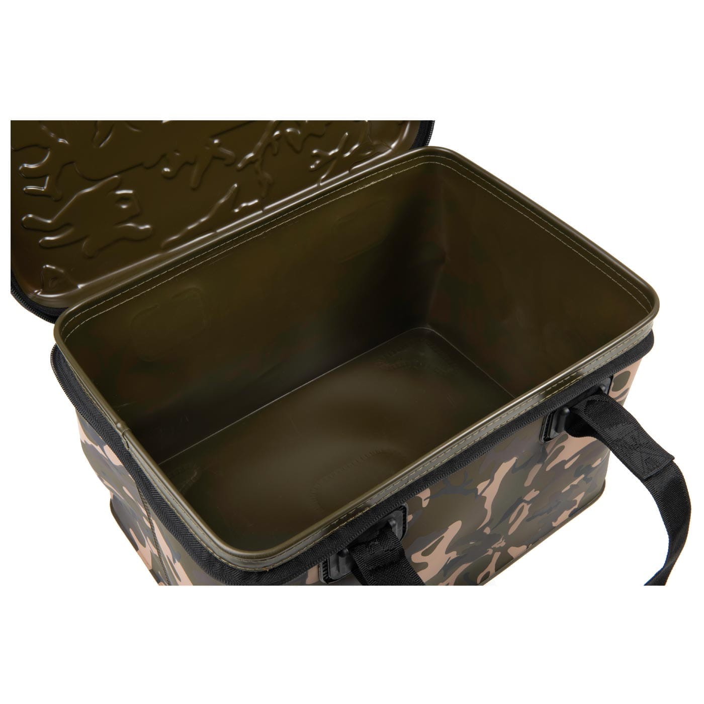 cev003_aquos-camolite-40l-open Aquos Camolite Bag 40L Open