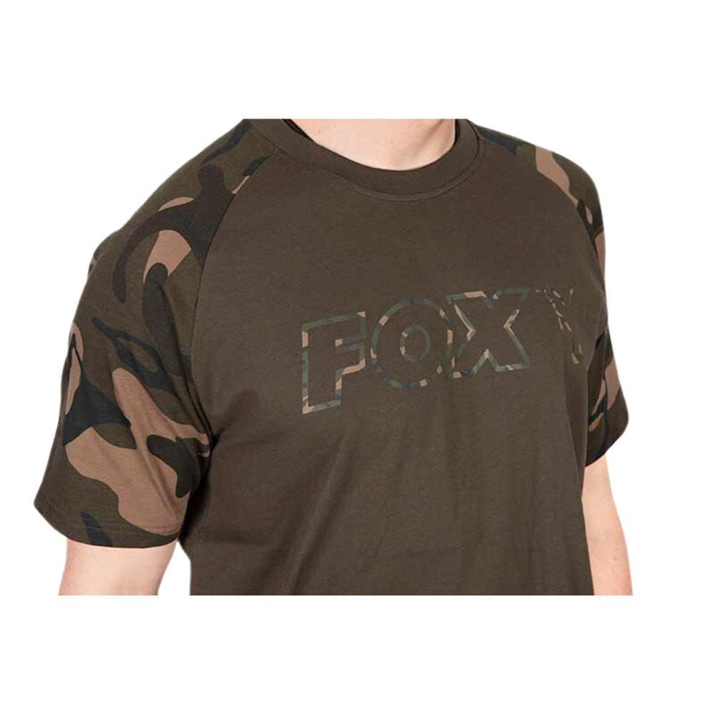 Fox Camiseta Outline Camo/Khaki Medium Fox Camiseta Outline Camo/Khaki Medium
