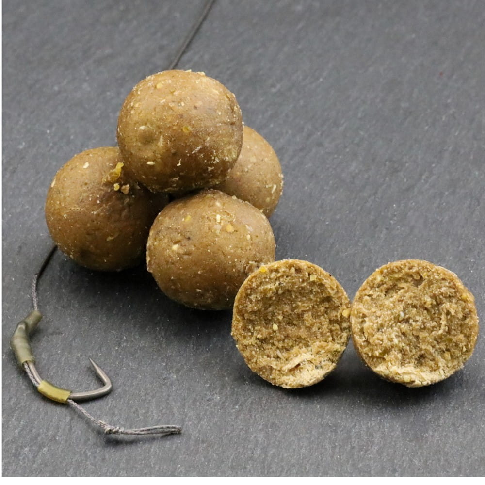 The Best of 7 Boilies Fish Meal Light Brown 20 mm 3 kg