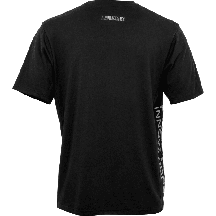 T-Shirt, Kurzarm, schwarz, Rundhals, Print-Details