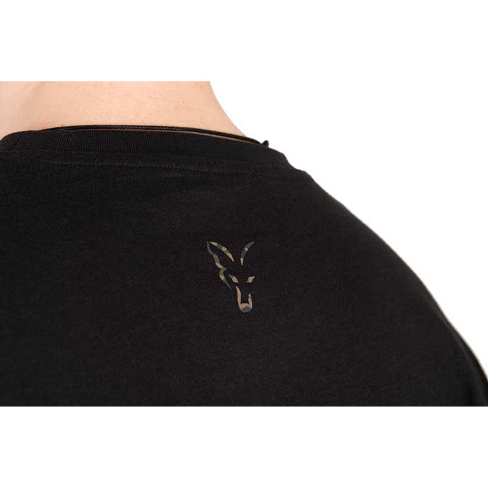 Fox Logo T-Shirt Black/Camo X-Large Fox Logo T-Shirt Black/Camo X-Large