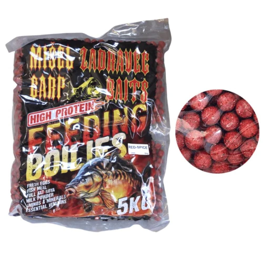 Zadravec Baits Boilies ad Alto Contenuto Proteico Red Spice 16 mm 5kg Essen, Süßigkeiten