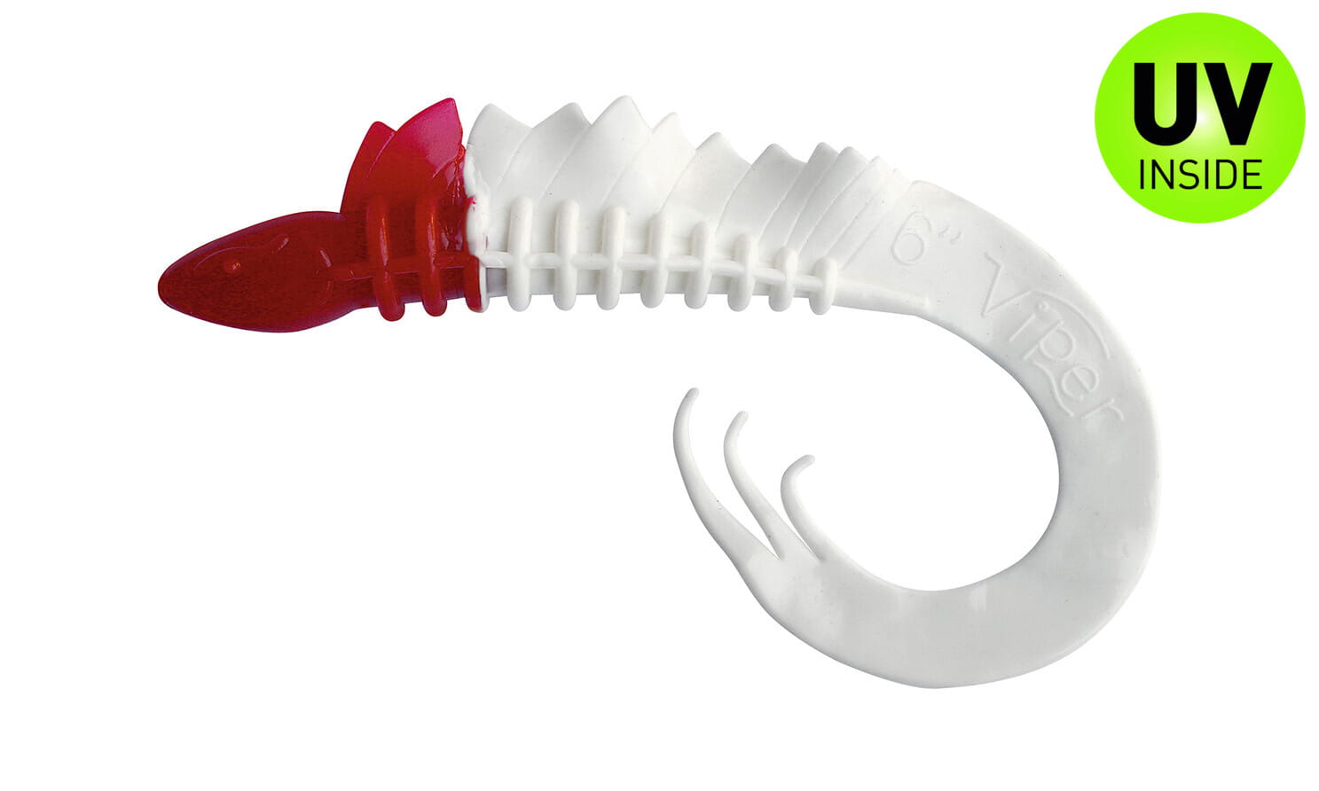 Relax Viper 15 cm (6") Čisto biela / Červená hlava 2 kusy Elektronik, Hardware