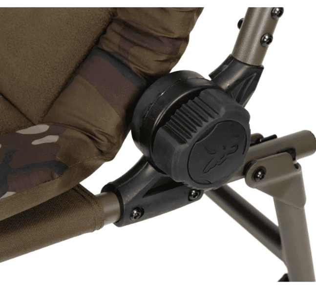 Klappstuhl, Sitzgelegenheit, Tarnmuster, Stoffbezug, Verstellrad