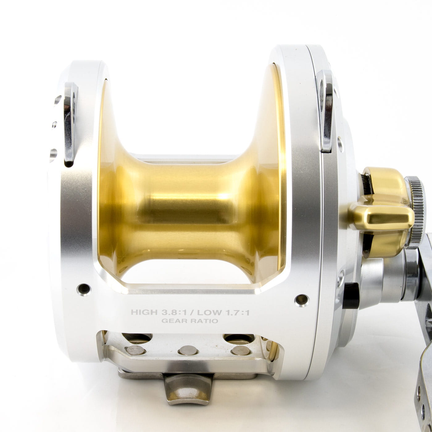 talica-50lbs-2speed-spule Talica 50 LBS 2-Speed Aluspule