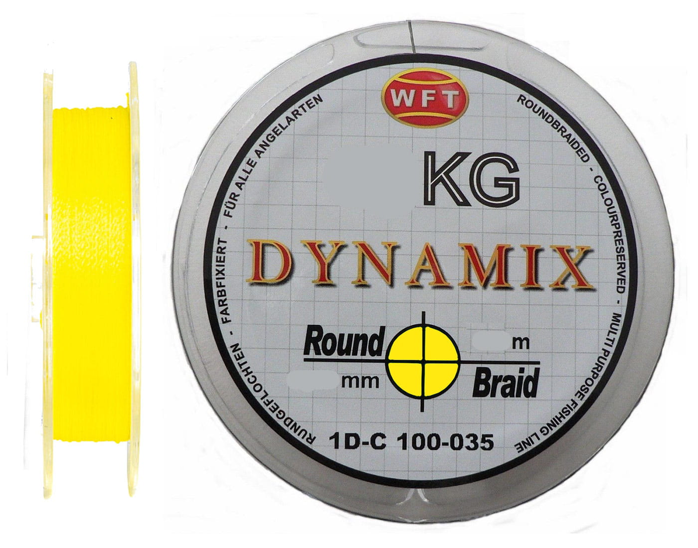 WFT Round Dynamix KG Neon Gelb 600m