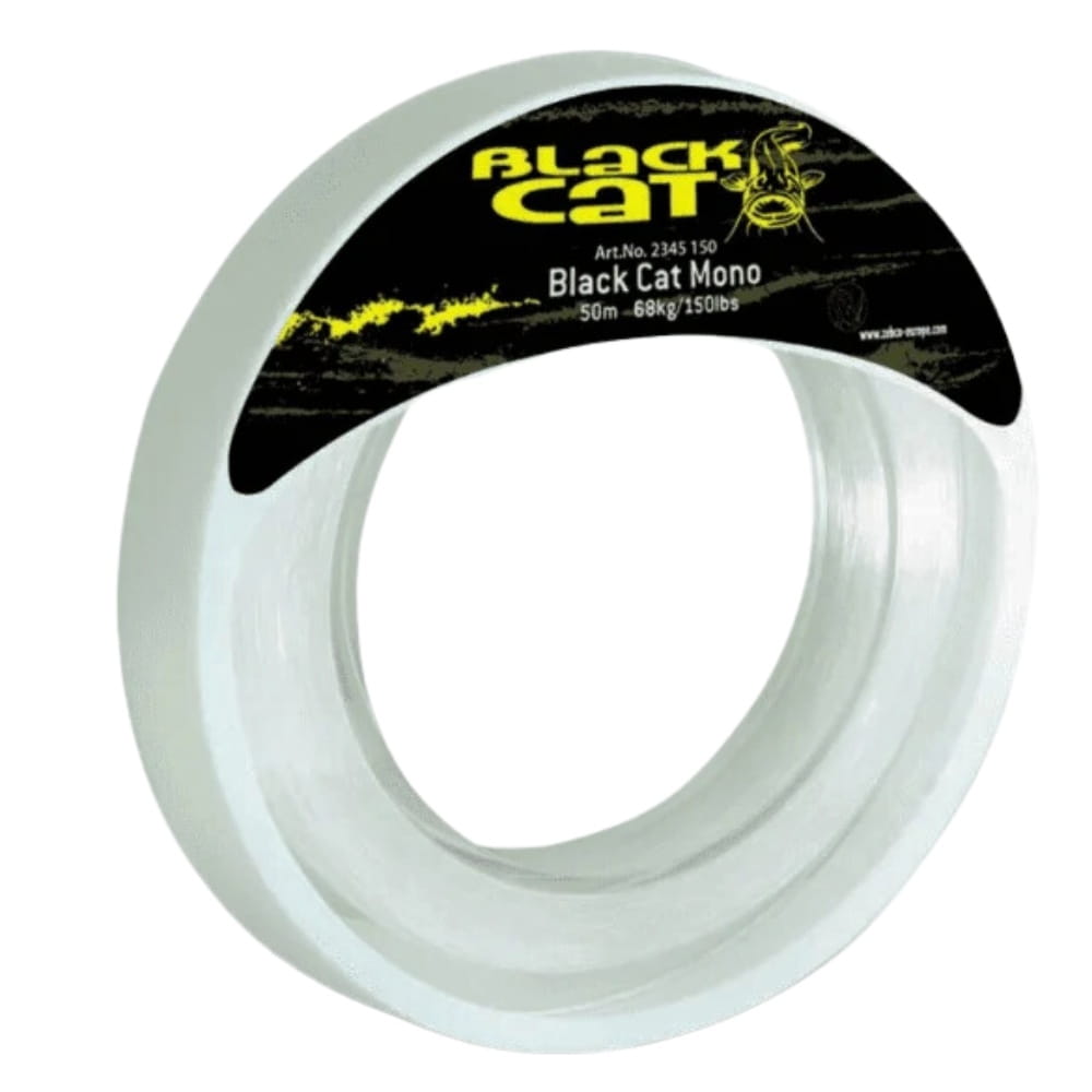 Black Cat Mono Leader 1.2mm 68kg 50 metri Black Cat Mono Leader 1.2mm 68kg 50 metri