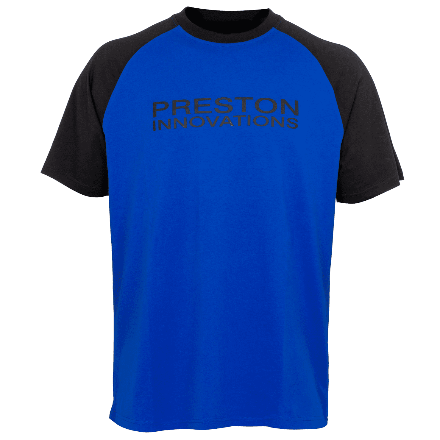 T-Shirt, Raglan, Blau, Kurze Ärmel, Grafiktext